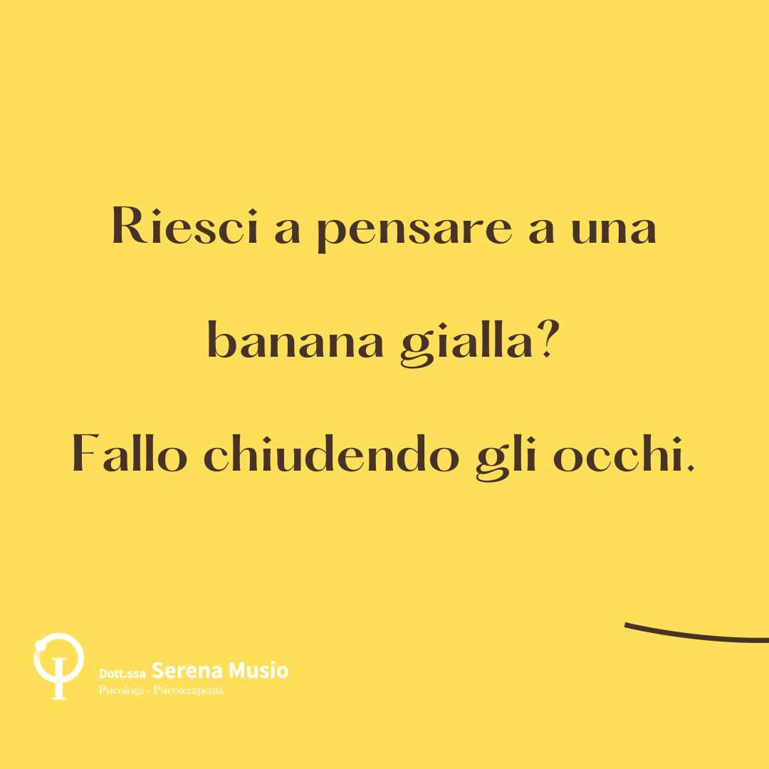 Il contenuto di oggi nasce grazie a una domanda di mia zia: “Ma come faccio? I pensieri mi vengono, non posso comandarli!”  Mi ha chiesto di scriverle qualcosa e io lo condivido con tutti voi. Buona lettura